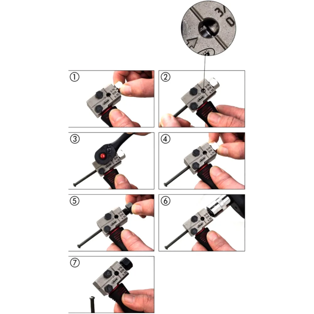 Bördelgerät für Bremsleitungen 4.75 mm mechanisch_1