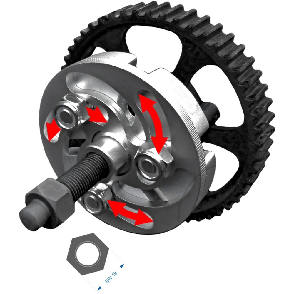 Riemenscheiben Abzieher universal für Motorräder 60-90 mm_0