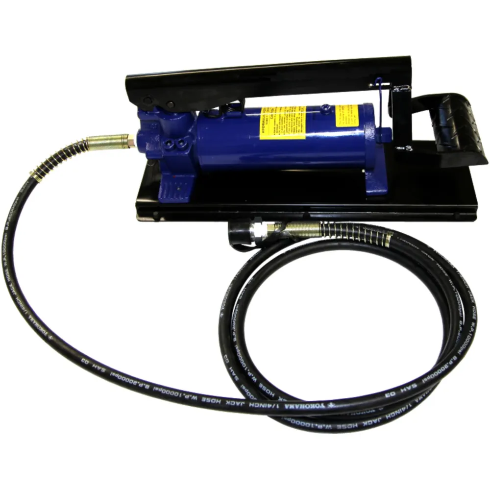 Hydraulische Fußpumpe 700BAR mit 3M Schlauch_0