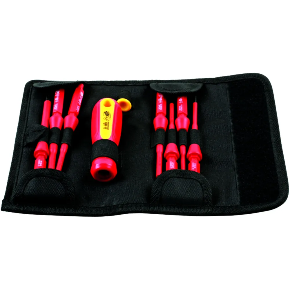 9-Piece T-Profil Screwdriver Set for Hybrid and Electric Vehicl