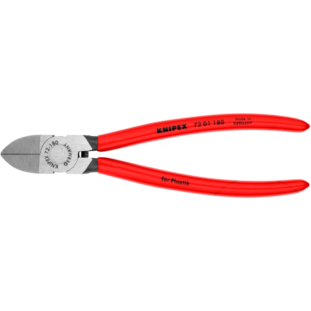 Knipex Side Cutters for Plastic 180 mm_0