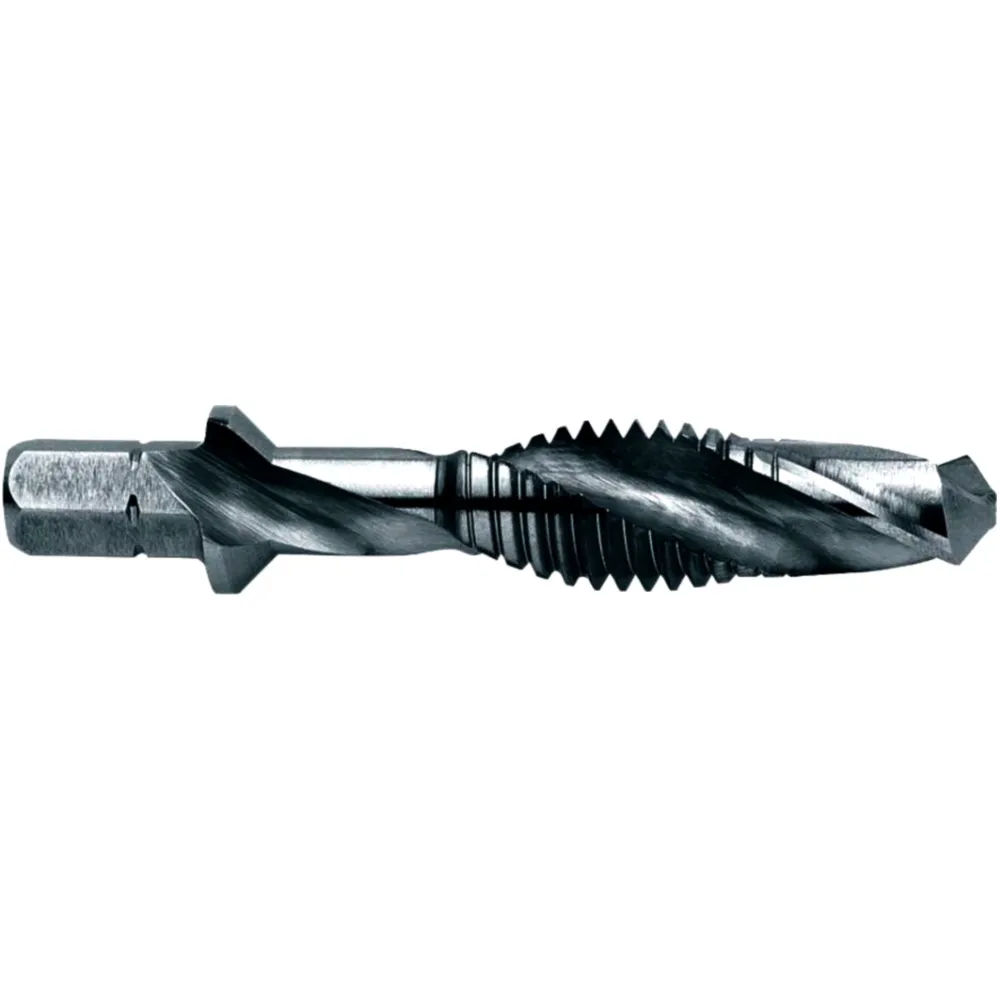 Combination Thread Drill Bit Set with Bit Holder M3-M10 for Mot