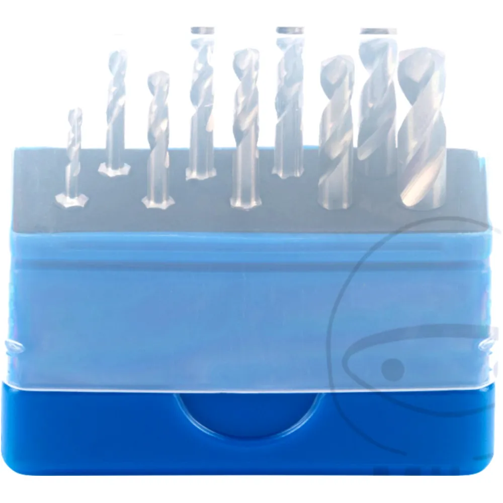 9-Piece Twist Drill Bit Set HSS-G M2_0