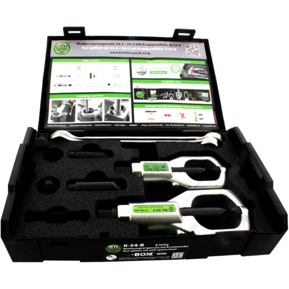 Nut Splitter Set 10-27 mm & 17-36 mm for Motorcycles_0