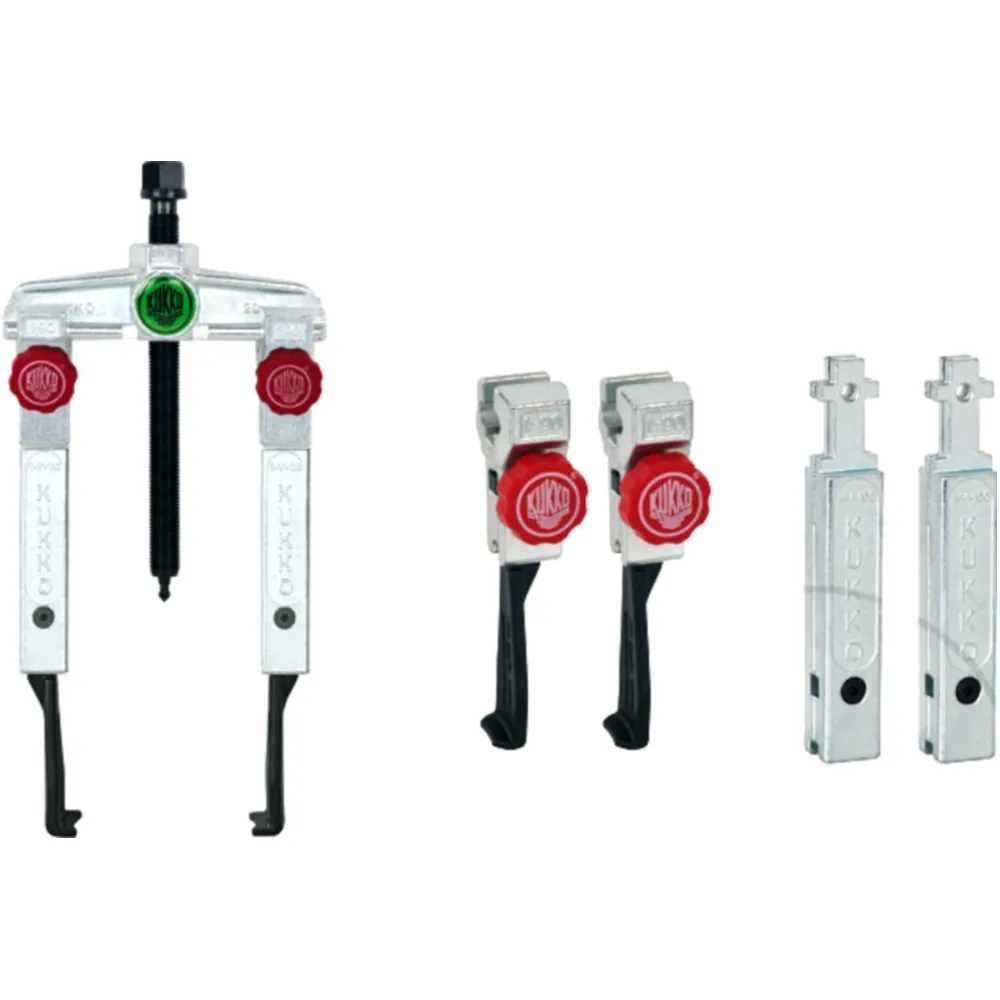 Kukko 2-Arm Puller Kit with 2 Hook Types & Extension_0