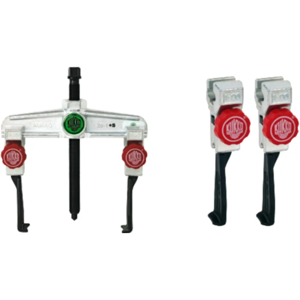 Kukko 2-Arm Puller Kit with 2 Hook Types & Extension_1