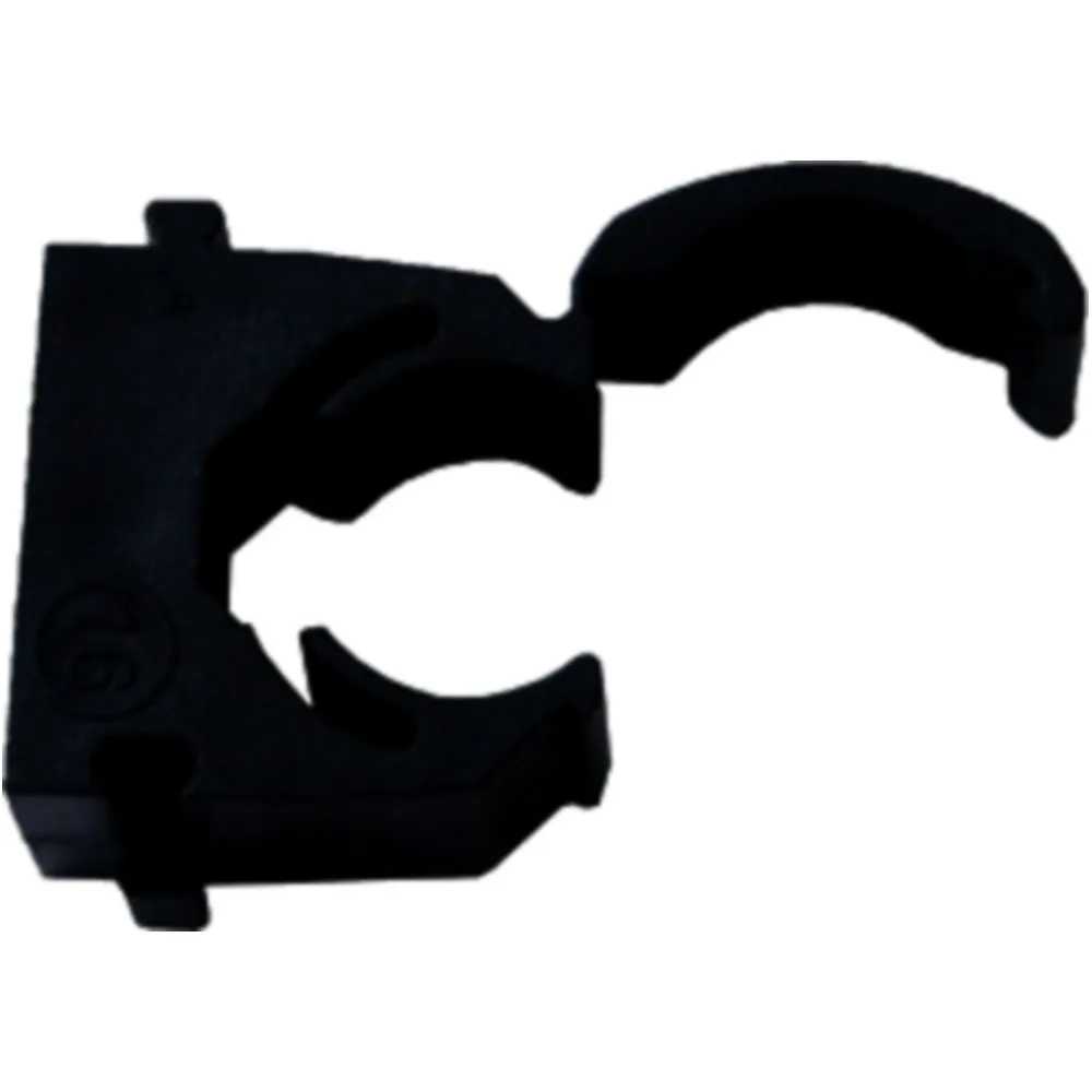 Rohrklemme schwarz 15mm für Motorräder_0
