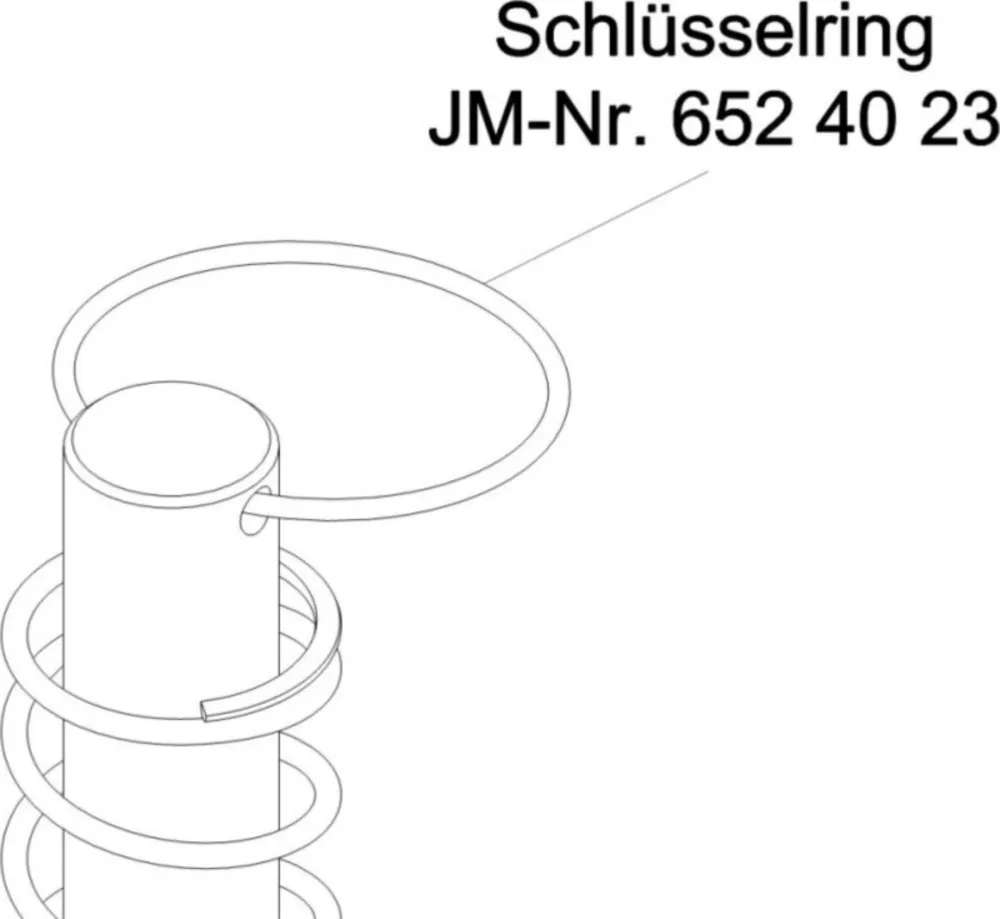 Schlüsselring für Hebebühne JMP Fox 4000 H_0