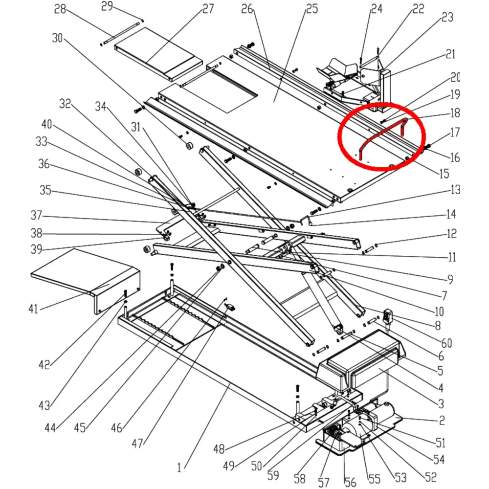 Bügel für JMP 500 / LUX Hebebühne_0