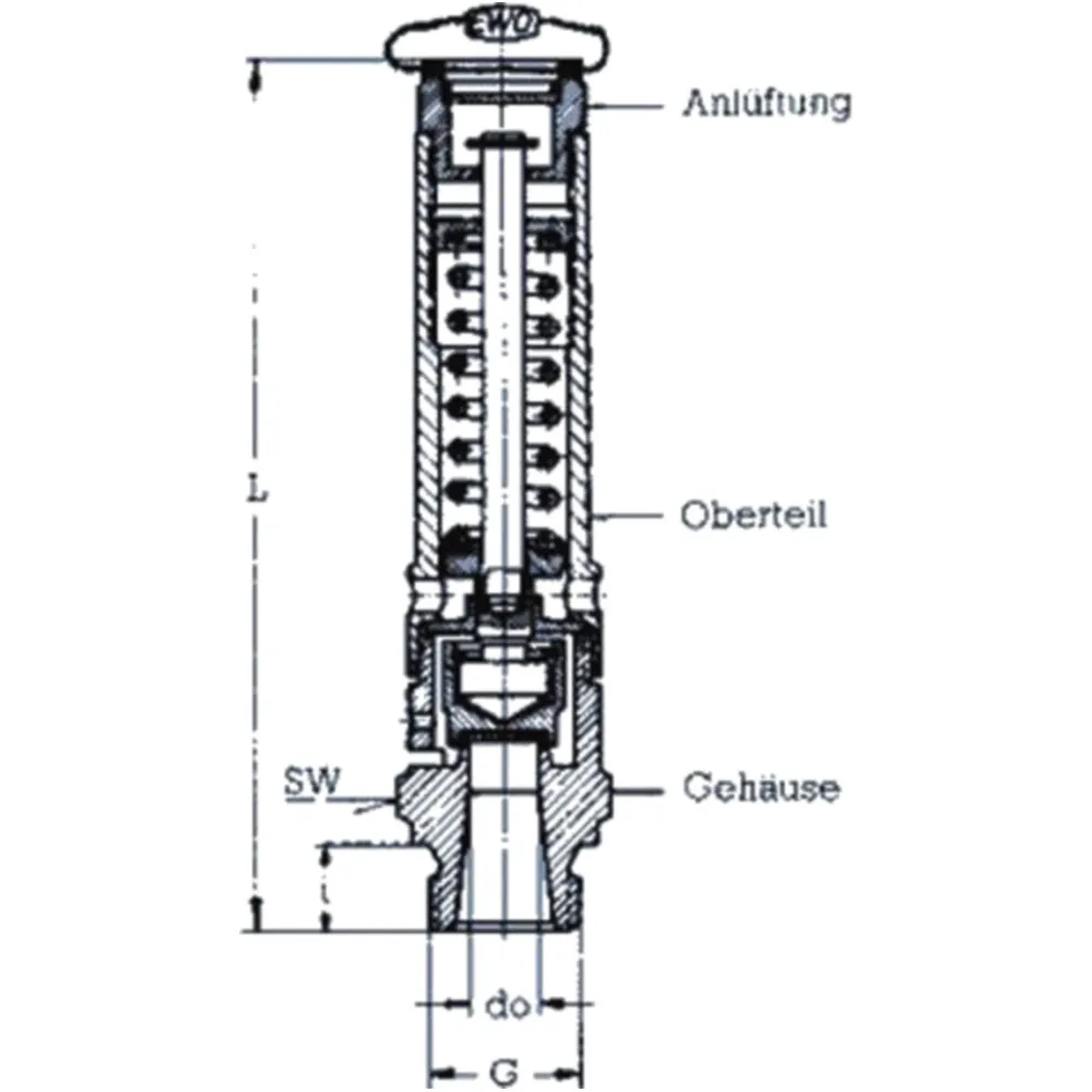 Safety Valve DN 8, 11 bar for Pressure Tanks_0