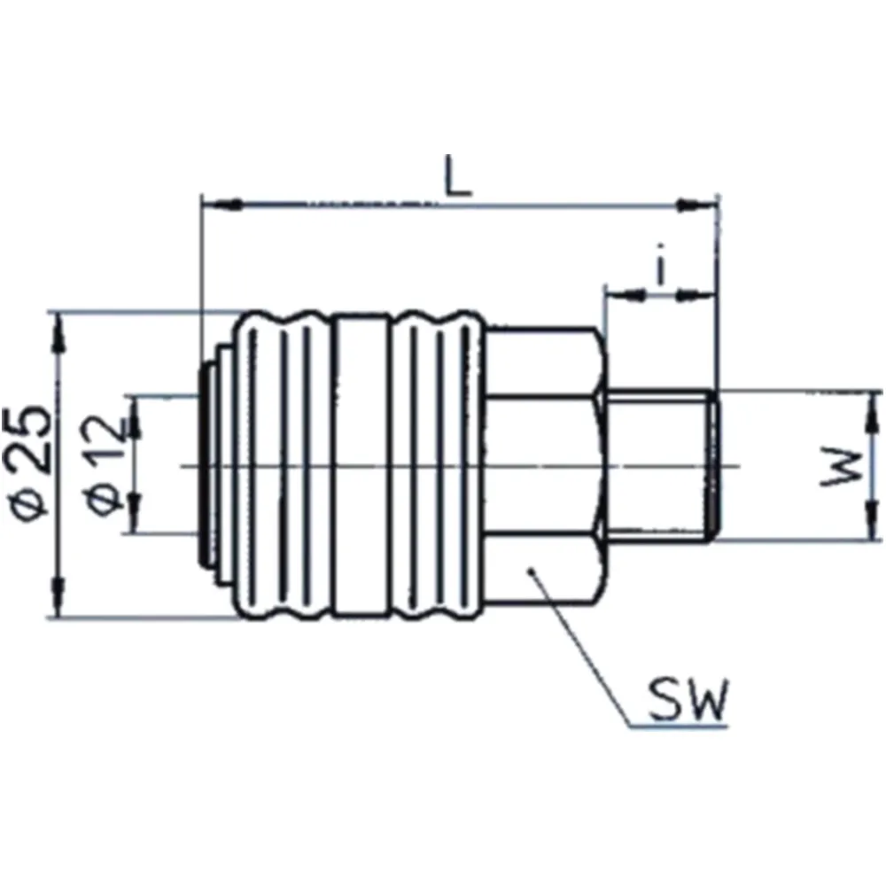 CLUTCH A with External Thread 1/8 for Motorcycles_0