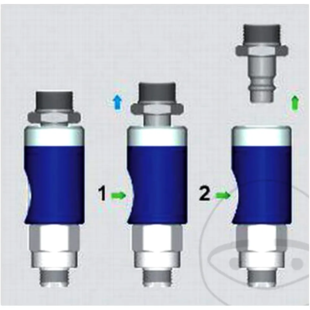 Safety Coupling LW 10 mm with Release Button_0