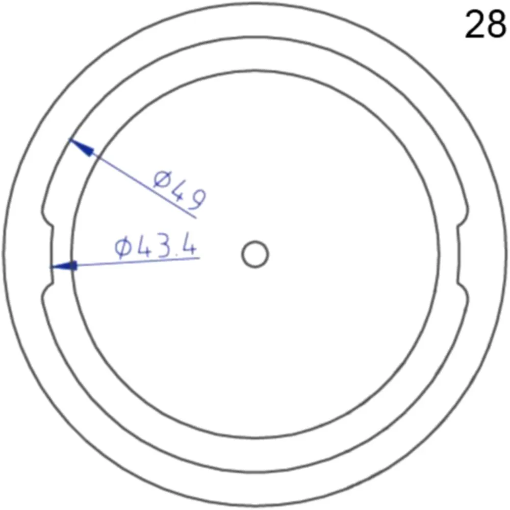Connector Cover NR.28 for Brake Filling and Bleeding Devices_0