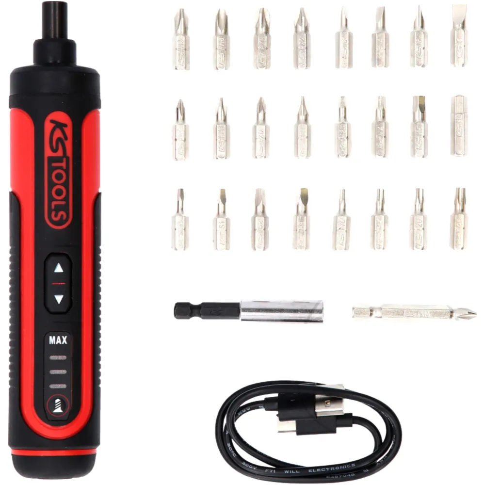 Battery Driver and Bit Set 27 Piece for efficient fastening_0