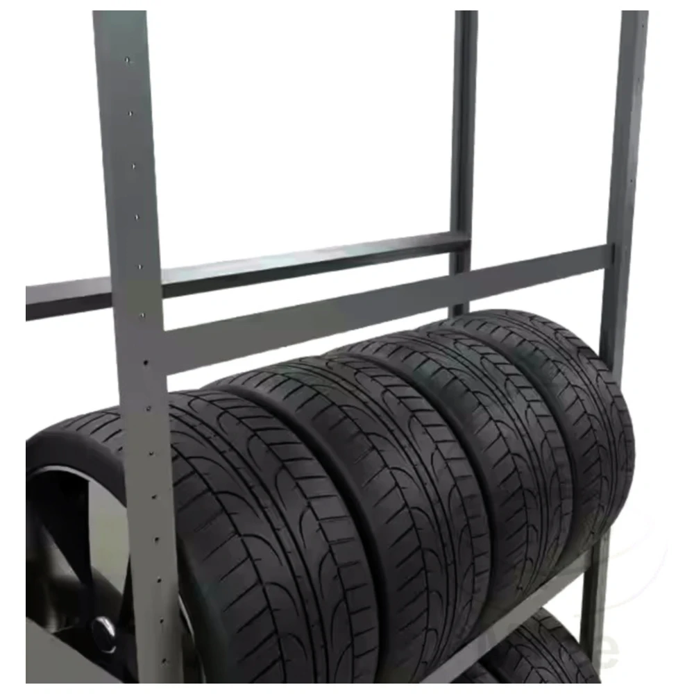 TYRE RACK 4 TIERS for efficient storage_1