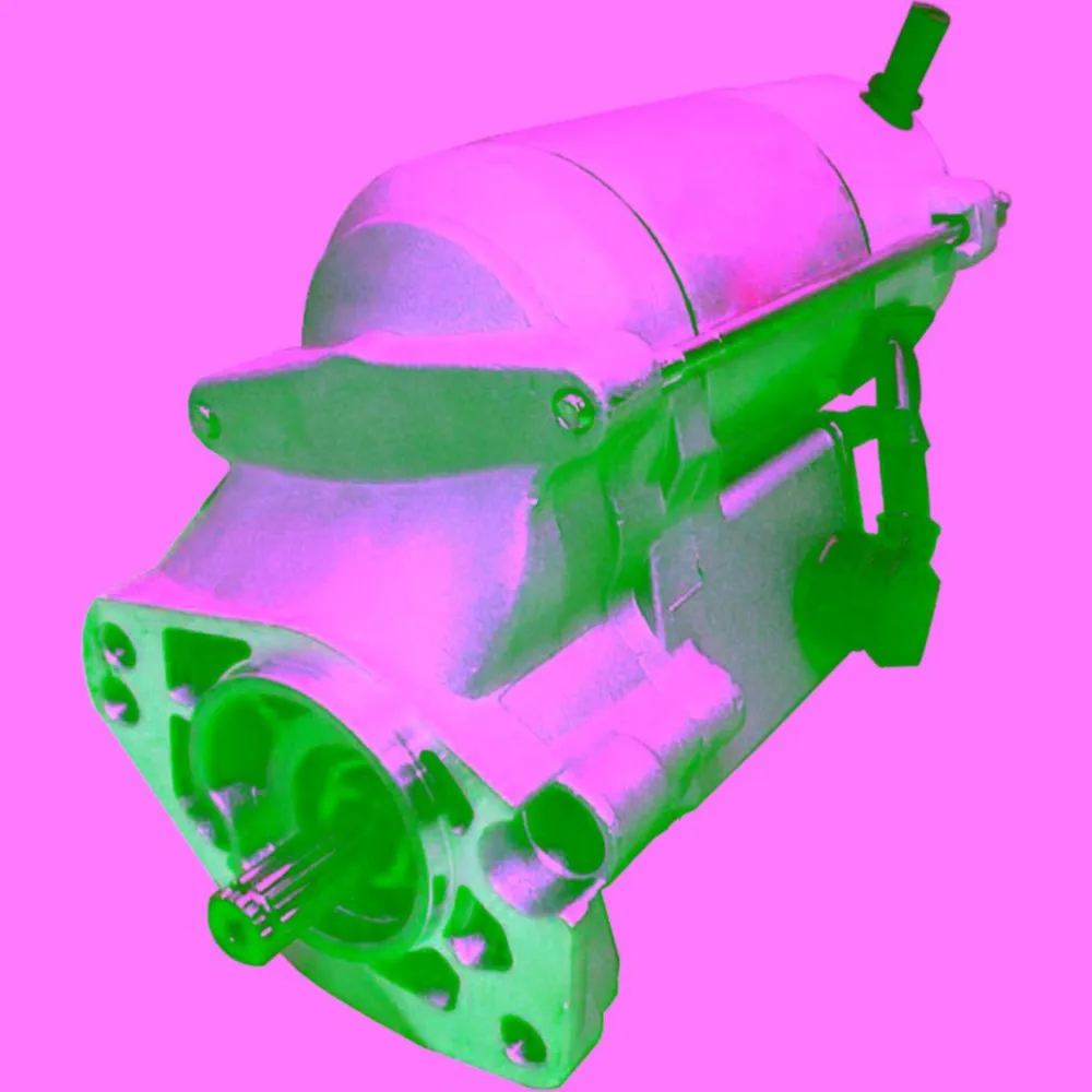 Starter motor 2.0kw black jmp_1