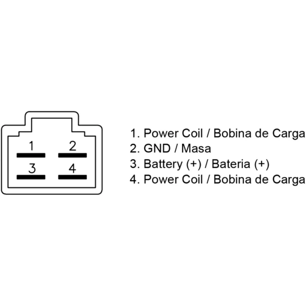 Regulator/rectifier for: Yamaha MW_0