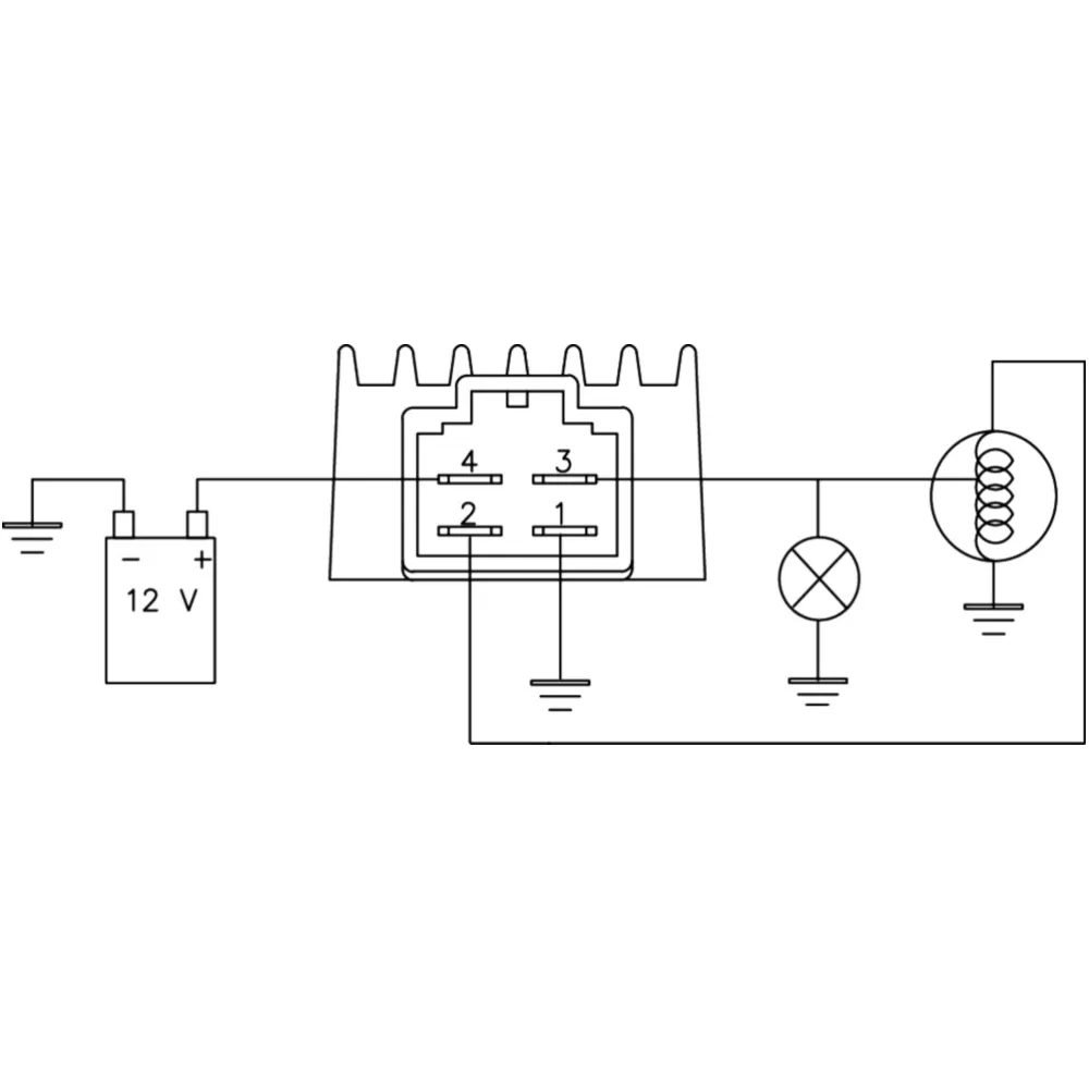 Regulator/rectifier for: SYM Symphony, Jet4, Orbit II, Honda SH