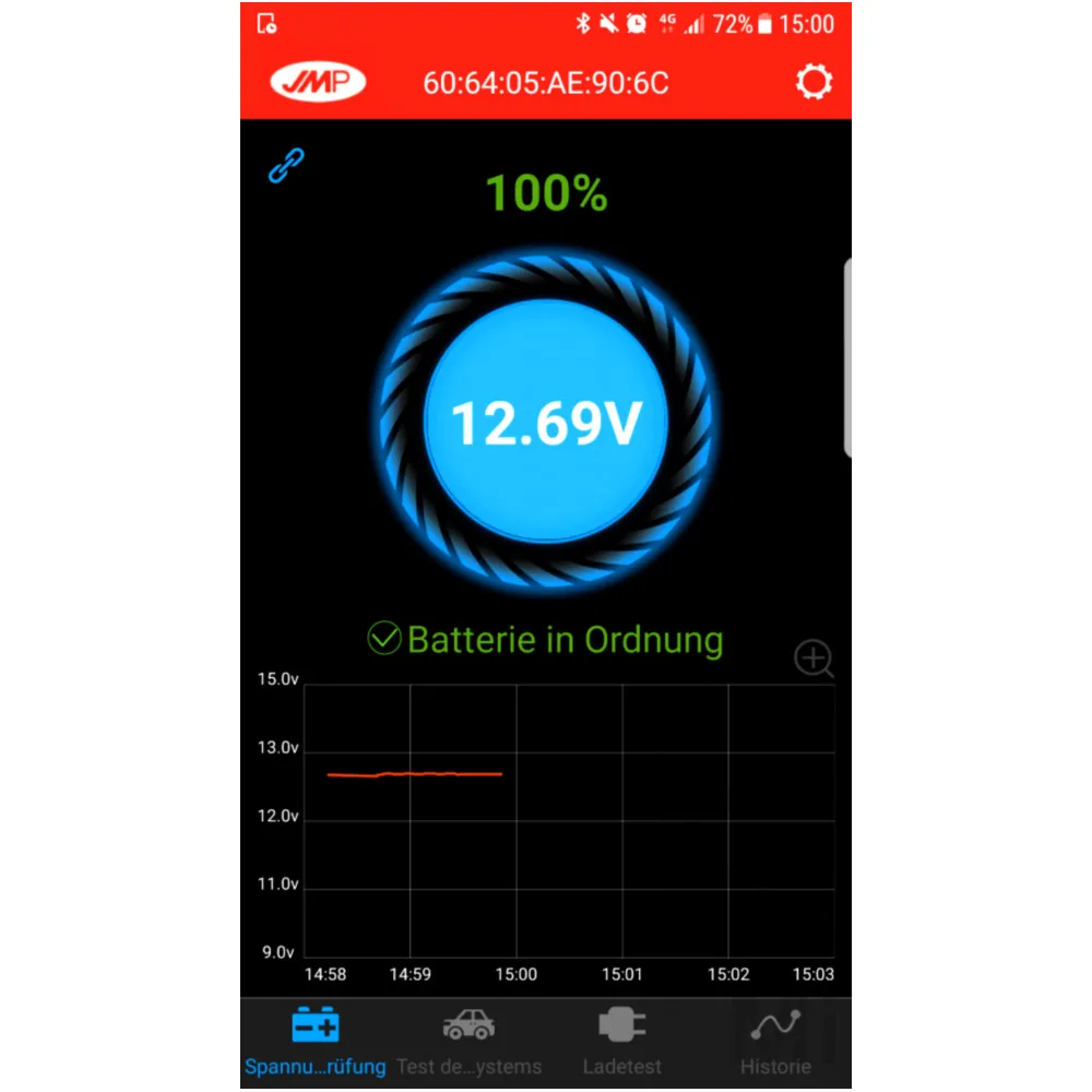 Skan Monitor 2 JMP Standard für Blei - Säure Batterien passend