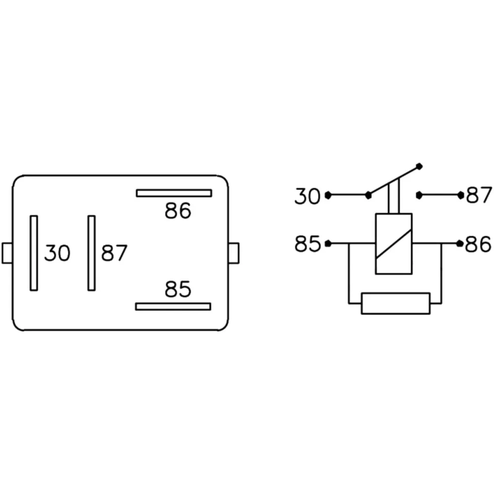 Starter motor relay alternative: 7060898/1080621 for: Honda NSC