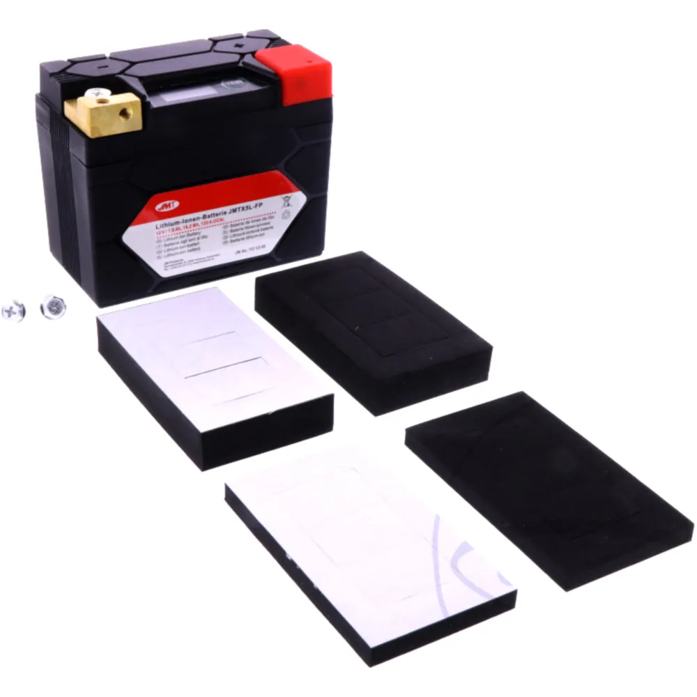 Batterie Motorrad JMTX5L - FP JMT Lithium - Ionen mit Anzeige p