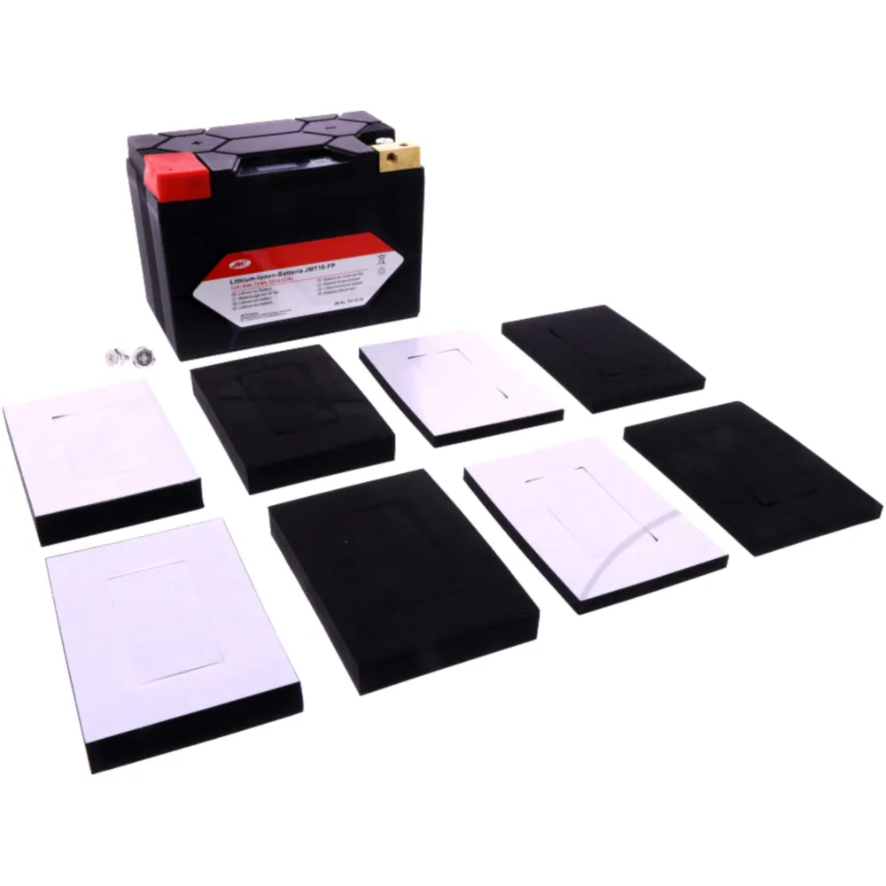 Batterie Motorrad JMT18 - FP JMT Lithium - Ionen mit Anzeige pa