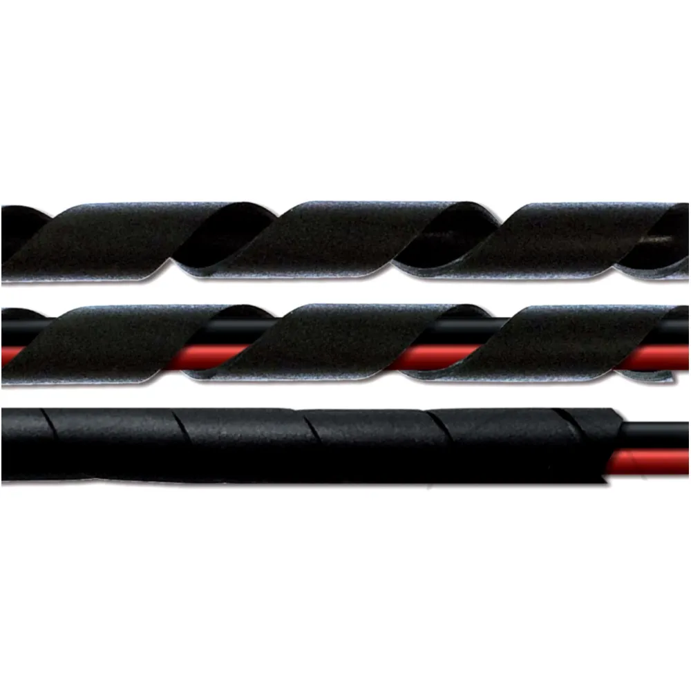 Spiral Schlauch schwarz 1.5 Meter für Kabel_0