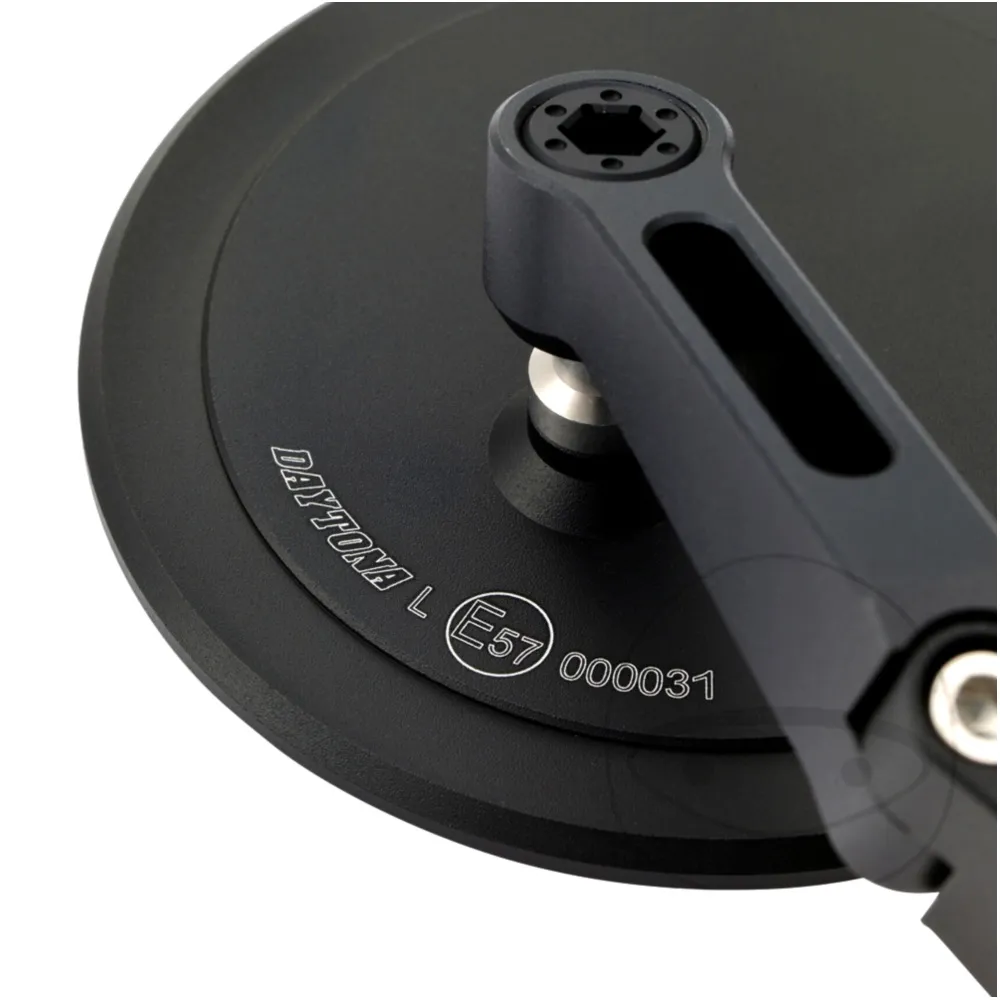 Bar End Mirror for Motorcycles Black Daytona_1