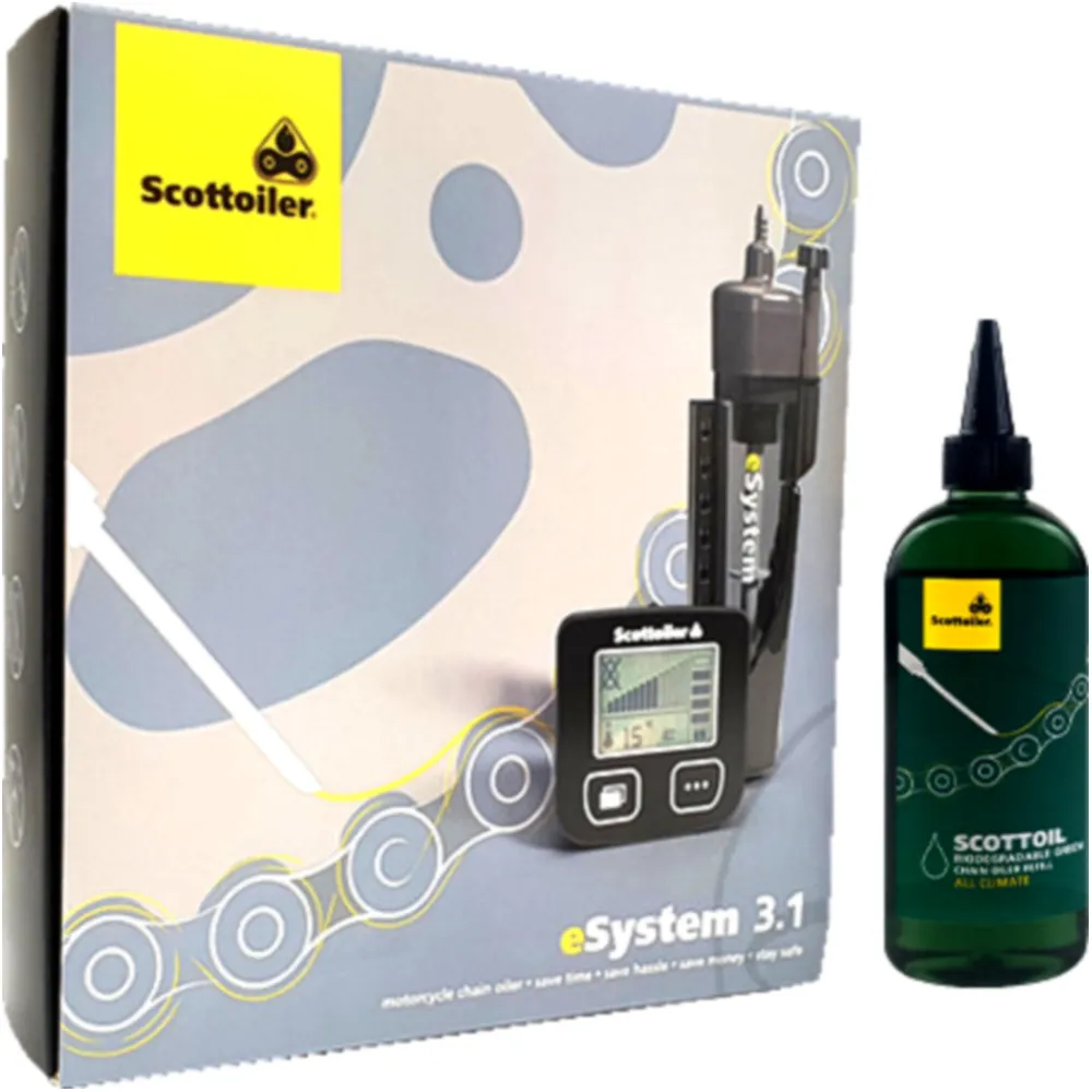 E - System V3. 1 Scottoiler universal mit Bio Öl passend für: H