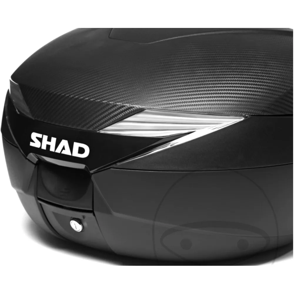 Topcase Carbon 39 Liter Shad SH39 mit Trägerplatte passend für: