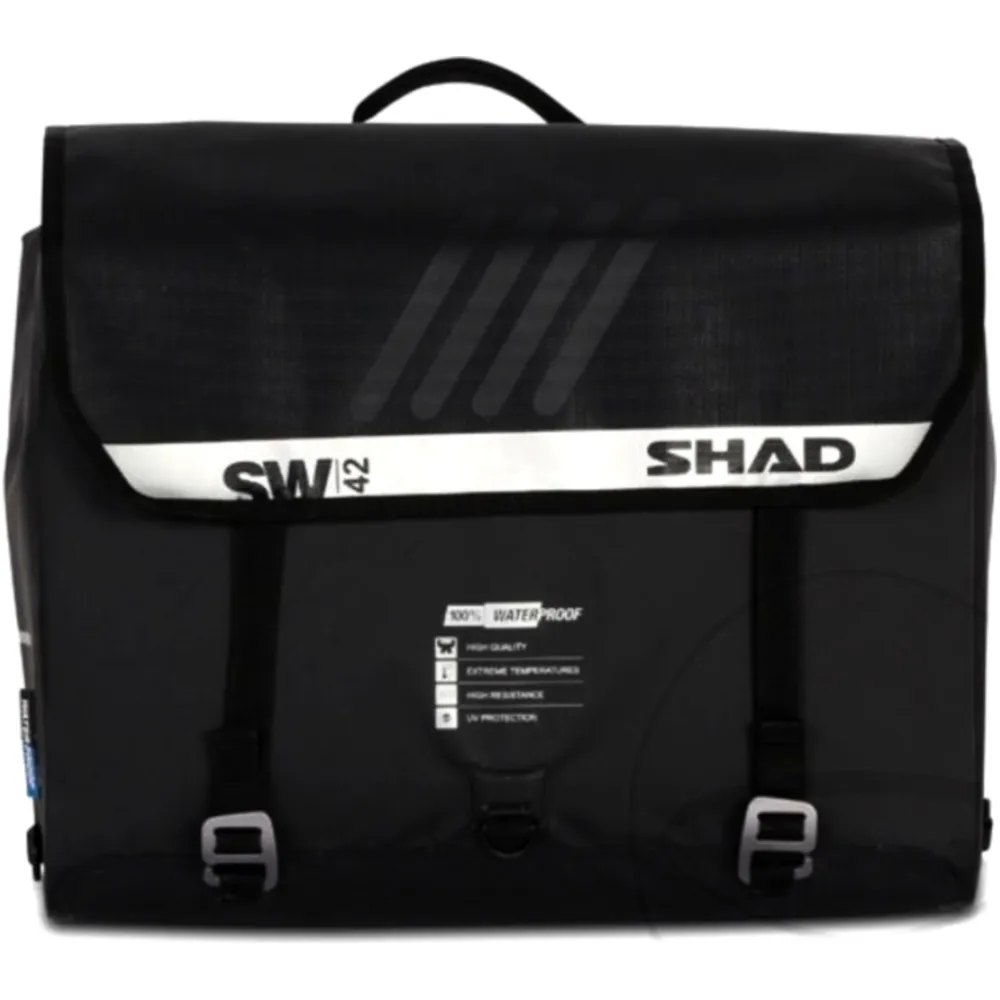 Satteltasche schwarz 2X25L Shad Inhalt 2 Stück SW42 passend für