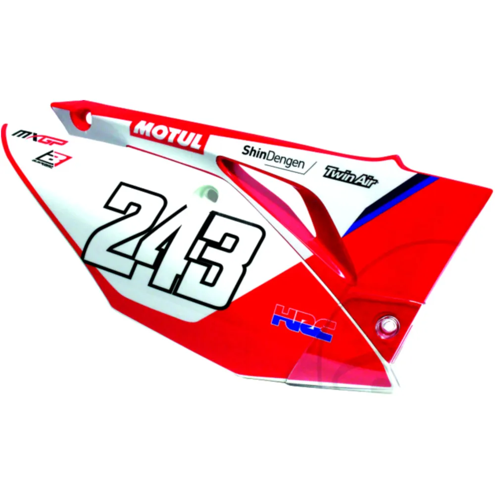 Sticker protector black bird racing for: HONDA_0