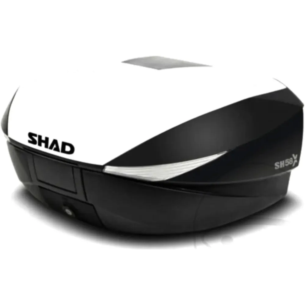 Shad Topcase Cover SH58 Carbon weiß_0