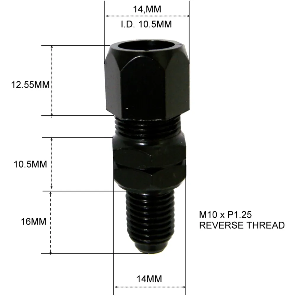 Spiegeladapter M10x1,25 links für verschiedene Modelle_0