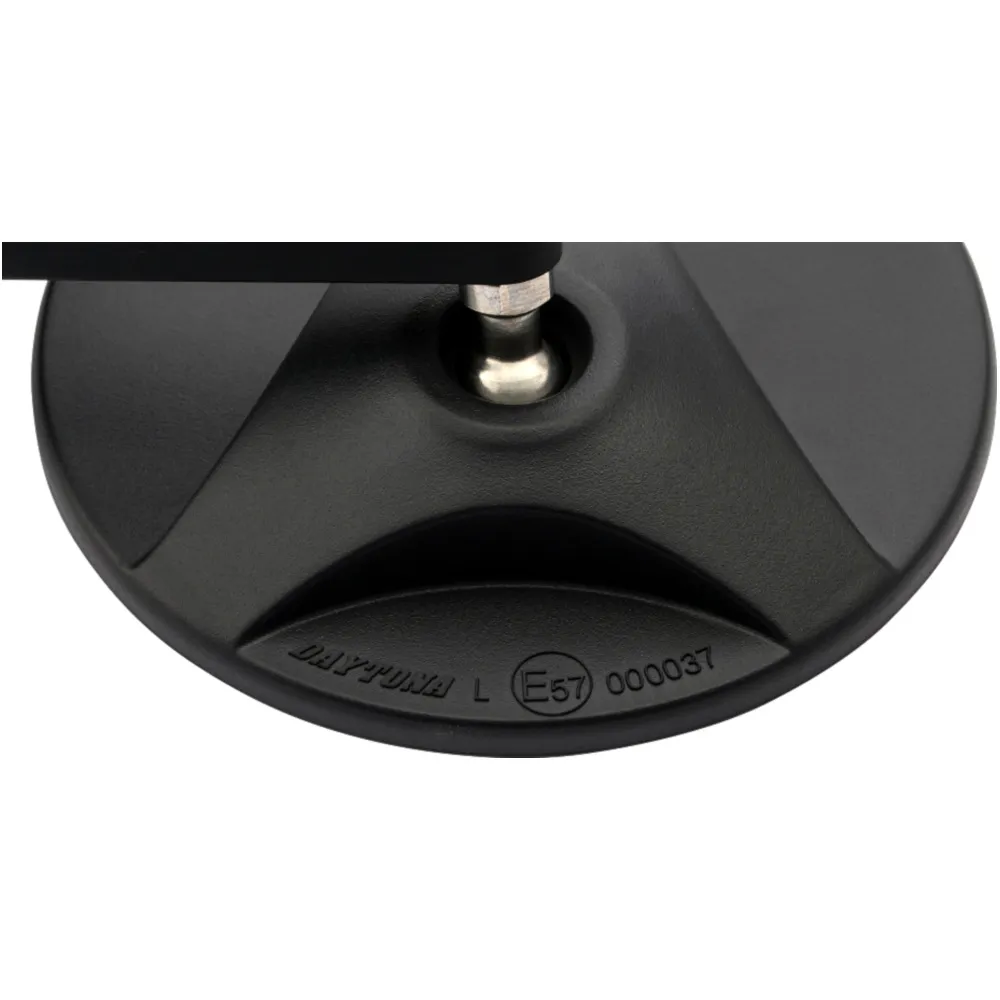 Daytona Black Universal Handlebar End Mirror_1