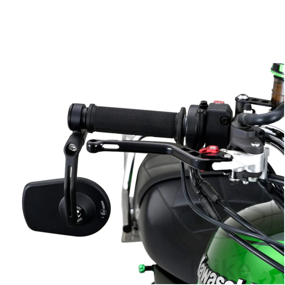Mirror Bar End Daytona Aluminium Black for Motorcycles_1