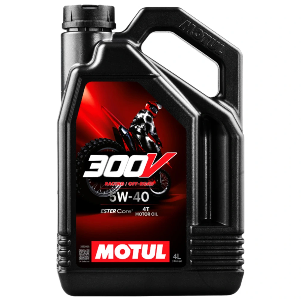 Motul 300V 4T Offroad Racing Engine Oil 5W40 Synthetic 4L_0