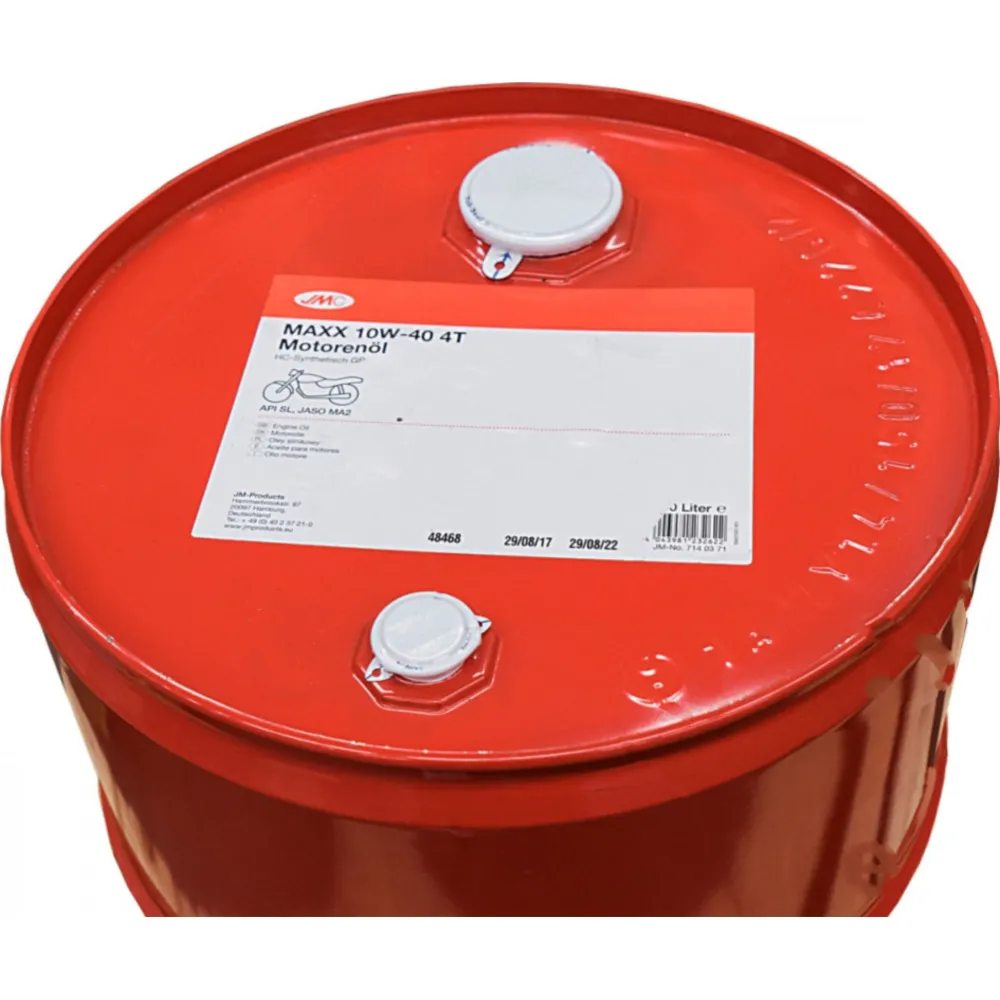 Motoröl 10W40 4T 60 Liter JMC_1