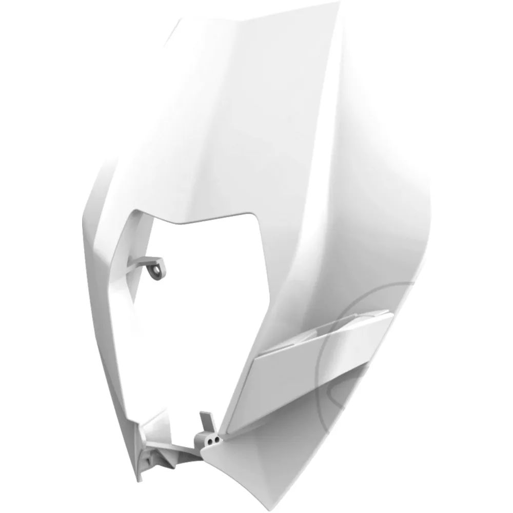 Headlight mask white without electrics for: KTM EXC_0
