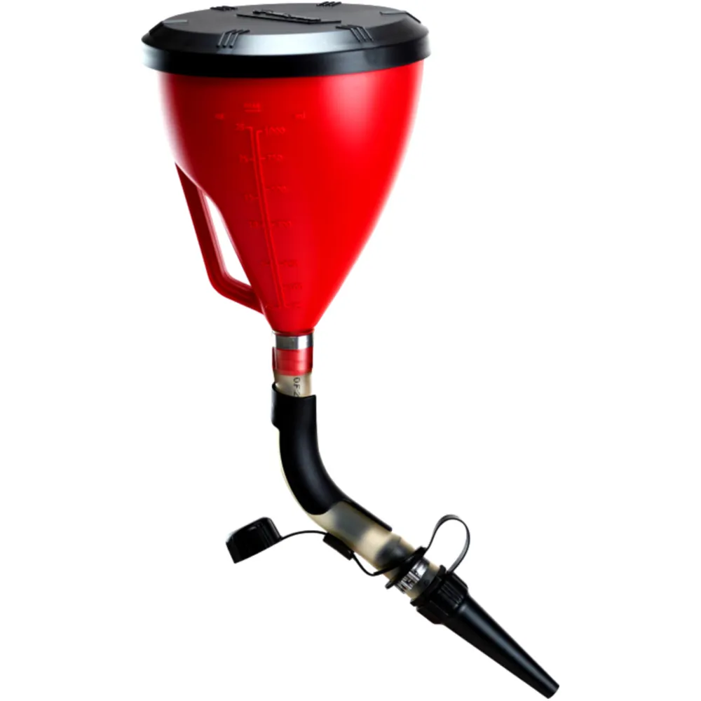 Red/Black Multifunctional Funnel for Rapid Fuel Can_0