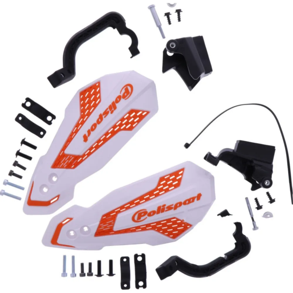 Handprotektor MX Flow weiß/orange 16_1