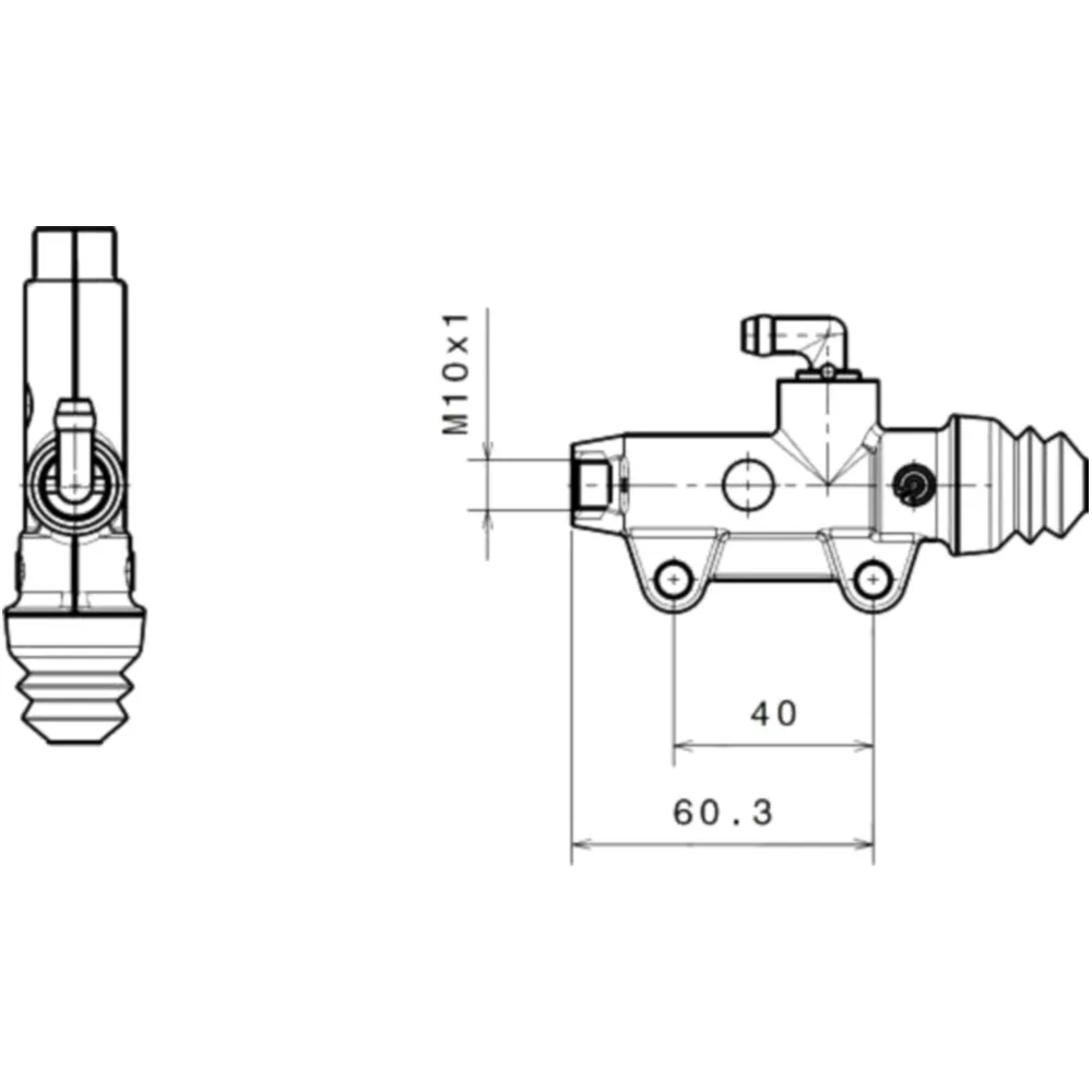 Hauptbremszylinder titan Brembo passend für: KTM EGS, EXC, LC2_0
