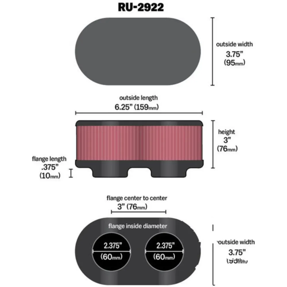 Race air filter kit k&n_1