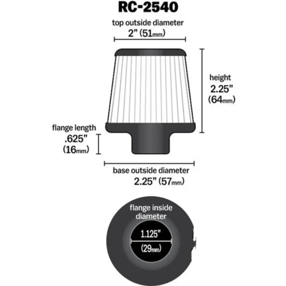 Filter RENNEINZEL Universal K&N RC2540_1