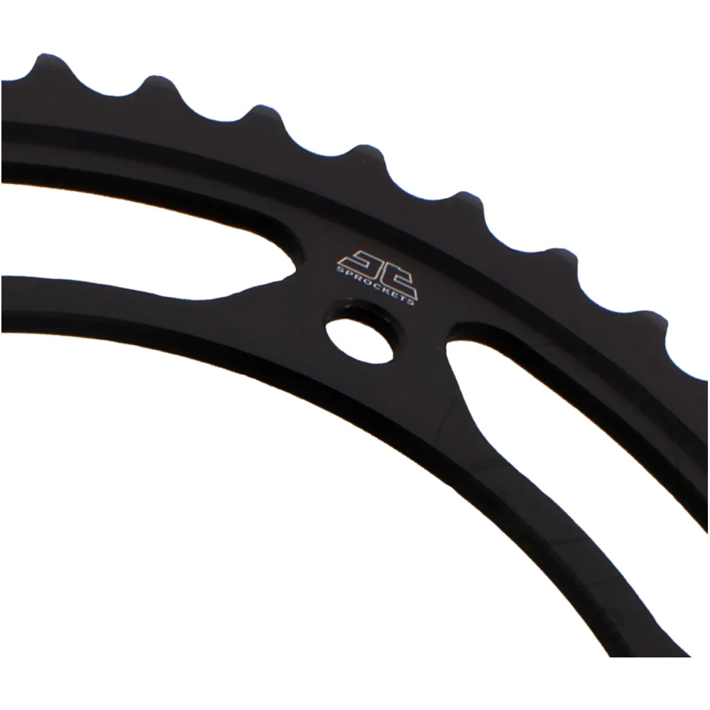 Rear sprocket 47 tooth pitch 525 black inner diameter 140 bolt