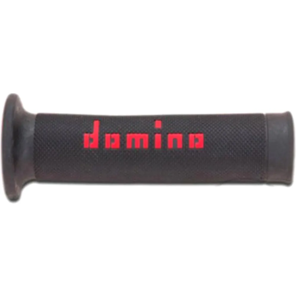 Griffgummi A010 schwarz/rot Domino D.22/26mm offen_0