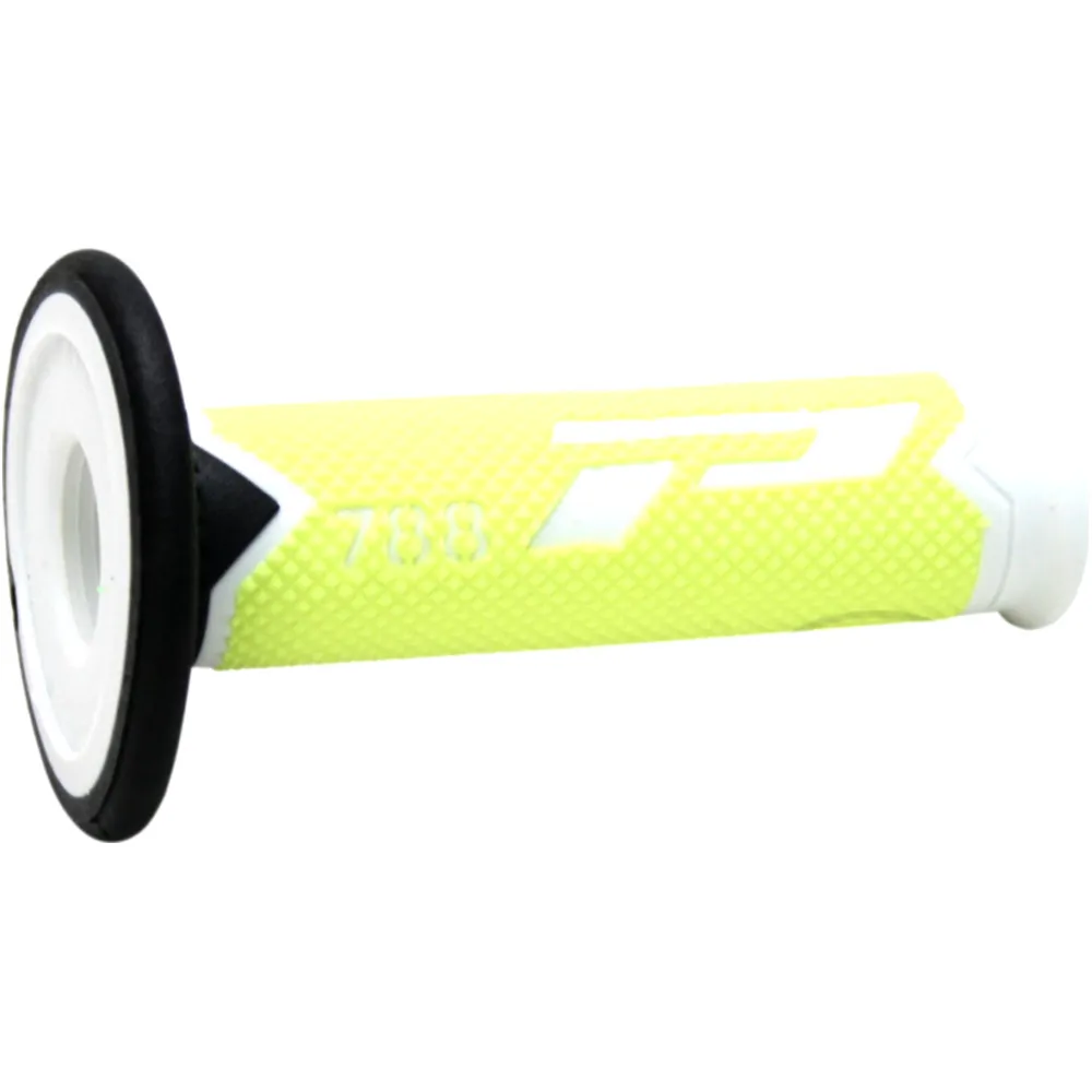 ProGrip 788 Griffgummi fluoreszierend weiß/schwarz für Motorräd
