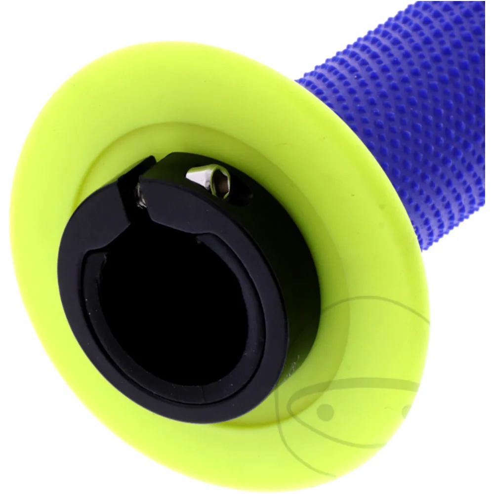 GRIPS 708 FLUORESCENT YELLOW/BLUE for Cross/MX_0