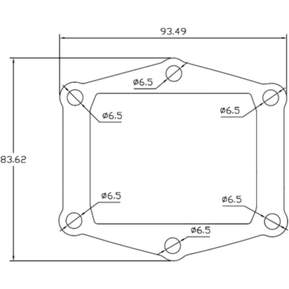Einlassdichtung Athena 54X69X0. 5 mm passend für: Gas Gas EC_0