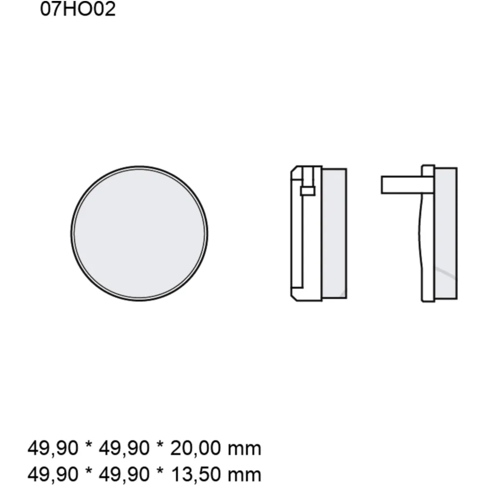Bremsklotz Carbon Keramik Brembo Alternative: 7326101 passend f